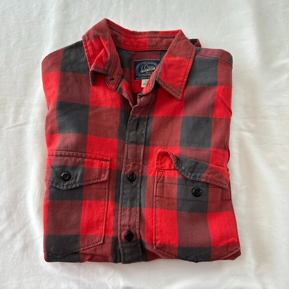 JCrew Flannel Long Sleeve Button Down - Picture 1 of 3
